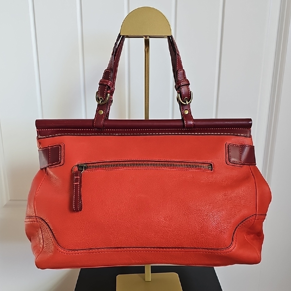 Coach Vintage Rare 2004 Soho Dowel Top Leather Satchel Limited Edition - Picture 11 of 15